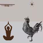 LOW_50_canvas_cabeb5_Gray_morn-cardboard-flat-UP_50_canvas_d1d5d0_Foggy_dew-knitted-sweater-sepia070-yogaPraying-sepia070-spide-Biplano_Caudron_bi-motor-roosterDrawing.avif